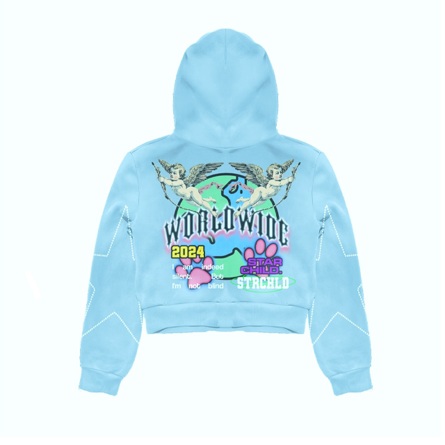 Zero Gravity Hoodie Blue