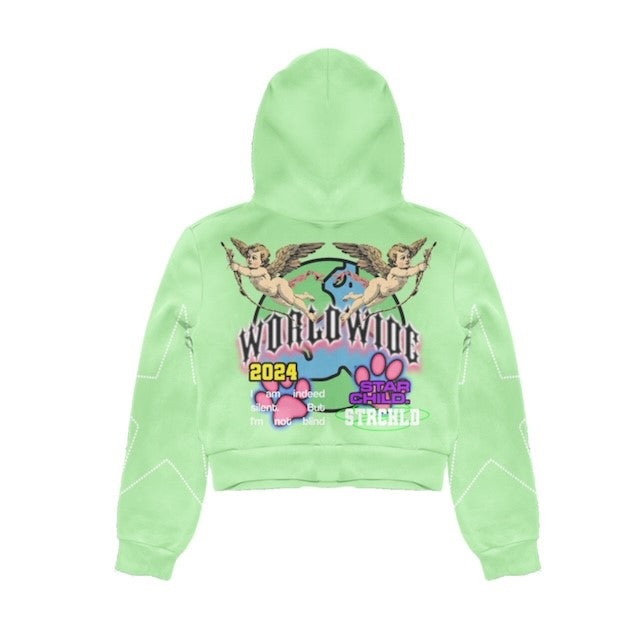 Zero Gravity Hoodie Green