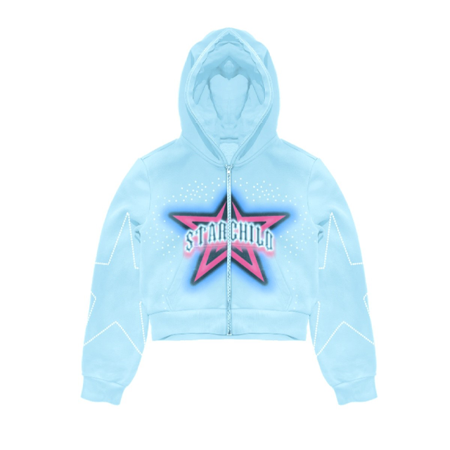 Zero Gravity Hoodie Blue