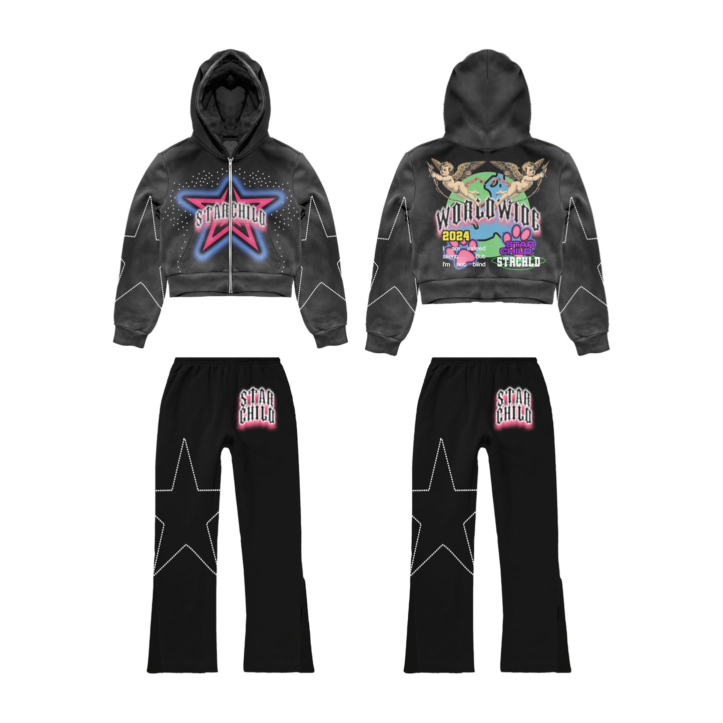 Zero Gravity Tracksuit Black